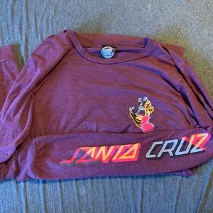 Santa Cruz long sleeve mostly new
